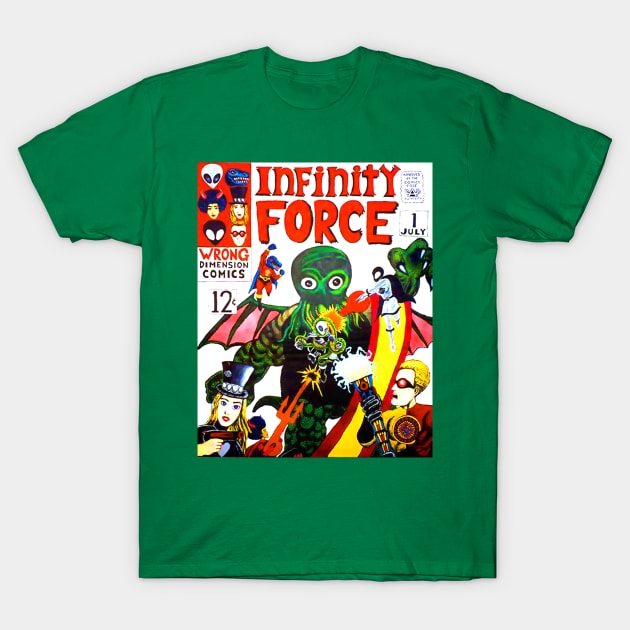 Infinity Force T-Shirt by howardhallis